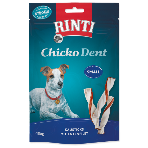 Pochoutka RINTI Extra Chicko Dent Small kachna 150g