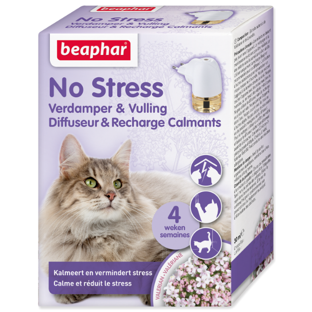 Difuzér BEAPHAR No Stress sada pro kocky 30ml