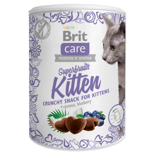 BRIT Care Cat Snack Superfruits Kitten 100g