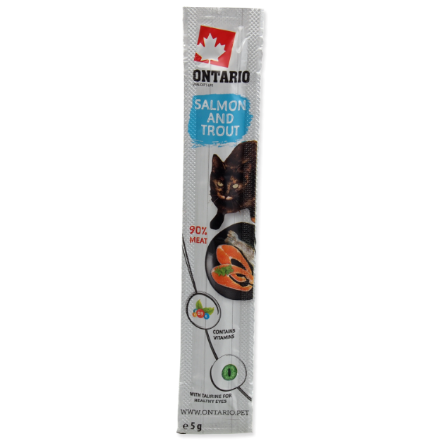 Stick ONTARIO for cats Salmon & Trout 5g