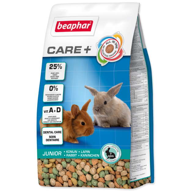 BEAPHAR CARE+ Junior králík 250g