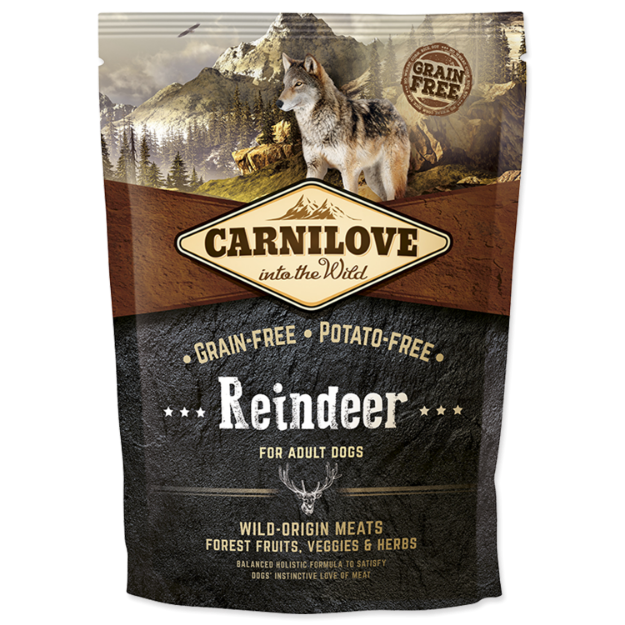 CARNILOVE Reindeer for Dog Adult 1,5kg