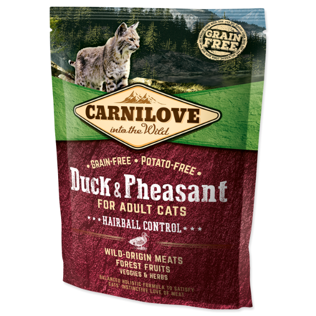 CARNILOVE Duck and Pheasant Adult Cats Hairball Control 400g