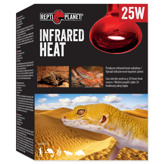 Žárovka REPTI PLANET Infrared HEAT 25W