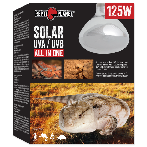 Žárovka REPTI PLANET Solar UVA & UVB 125W