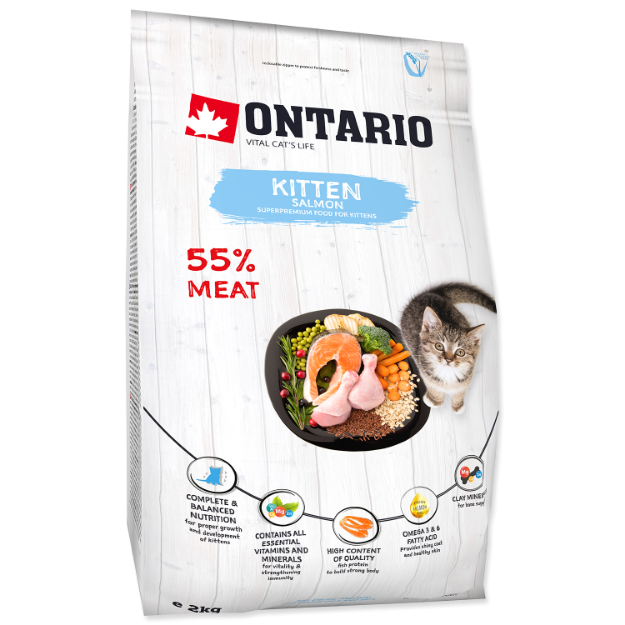 ONTARIO Kitten Salmon 2kg