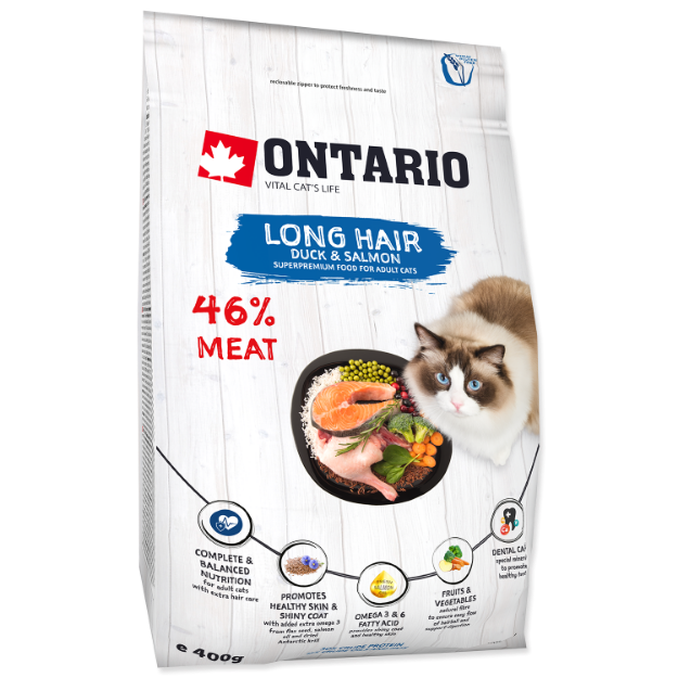 ONTARIO Cat Longhair 0,4kg