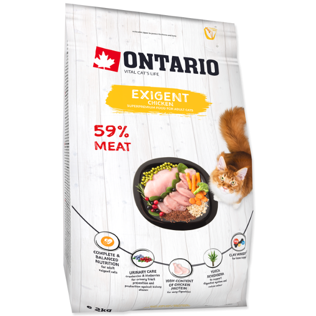 ONTARIO Cat Exigent 2kg