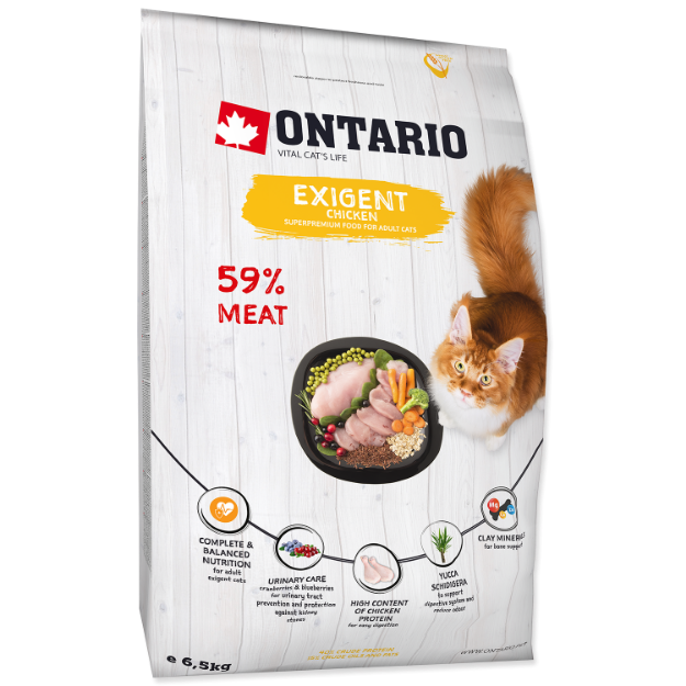 ONTARIO Cat Exigent 6,5kg