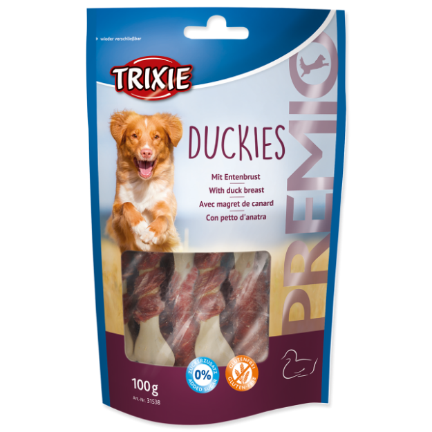 Kosti TRIXIE Dog s kachním masem 100g