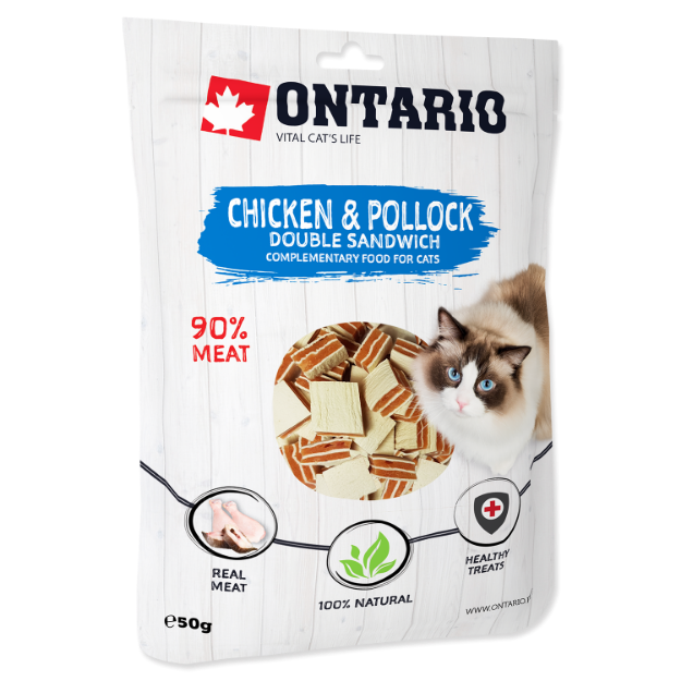 ONTARIO Chicken and Pollock Double Sandwich 50g