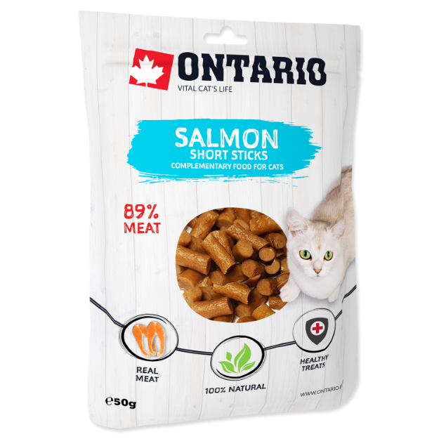 ONTARIO Salmon Short Sticks 50g