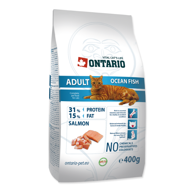 ONTARIO Cat Adult Ocean Fish 400g