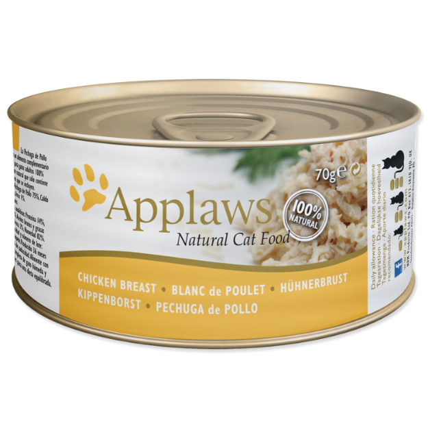 Konzerva APPLAWS Cat Chicken Breast 70g