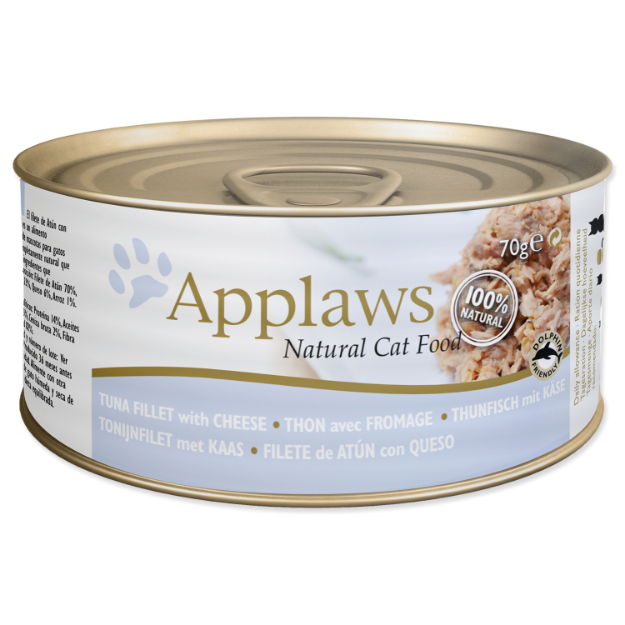 Konzerva APPLAWS Cat Tuna Fillet & Cheese 70g