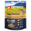 ONTARIO Puppy Medium Lamb & Rice 0,75kg