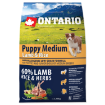 ONTARIO Puppy Medium Lamb & Rice 2,25kg