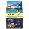 ONTARIO Dog Adult Mini Fish & Rice 6,5kg