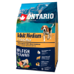 ONTARIO Dog Adult Medium Fish & Rice 2,25kg