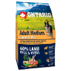 ONTARIO Dog Adult Medium Lamb & Rice 2,25kg