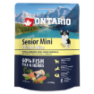 ONTARIO Senior Mini Fish & Rice 0,75kg