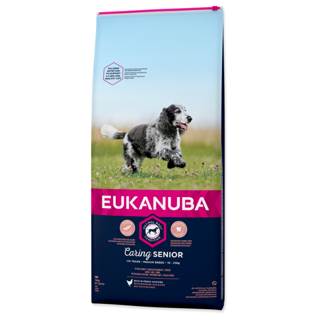 EUKANUBA Dog Senior Medium Breed Chicken 12kg