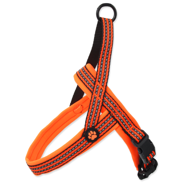 Postroj ACTIVE DOG Neoprene oranžový XS 