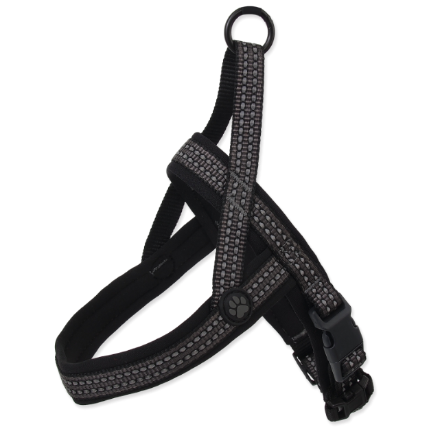 Postroj ACTIVE DOG Neoprene šedý XS 