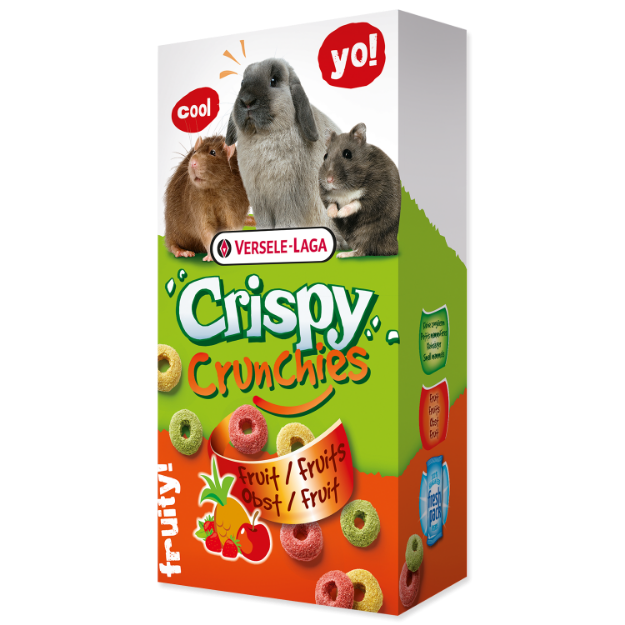 Pochoutka VERSELE-LAGA Crispy Crunchies s ovocem 75g