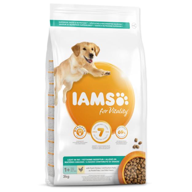 IAMS Dog Adult Weight Control Chicken 3kg