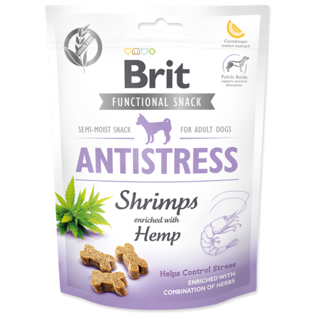 BRIT Care Dog Functional Snack Antistress Shrimps 150g