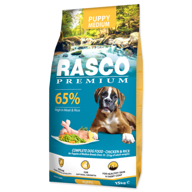 RASCO Premium Puppy / Junior Medium 15kg