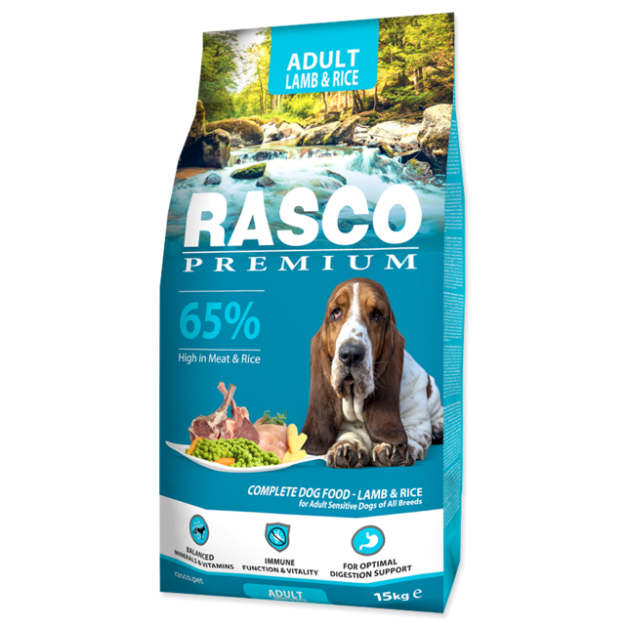 RASCO Premium Adult Lamb & Rice 15kg