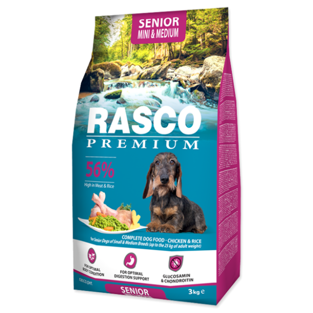 RASCO Premium Senior Small & Medium 3kg