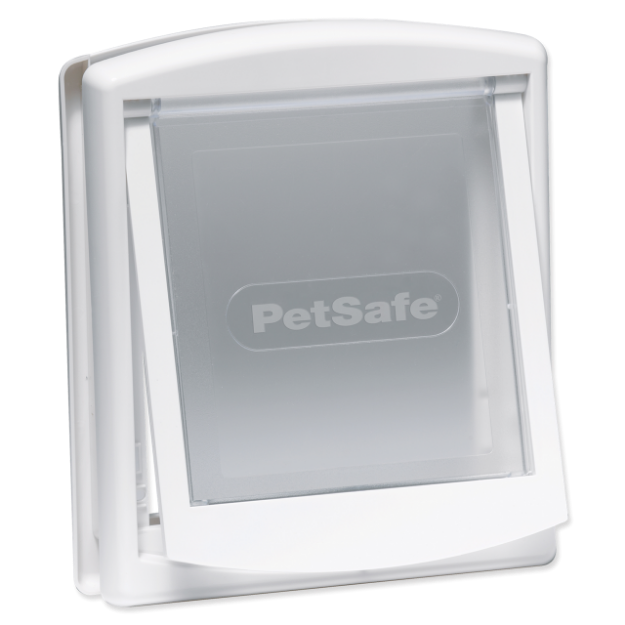 Dvírka PETSAFE bílá s transparentním flapem 715 