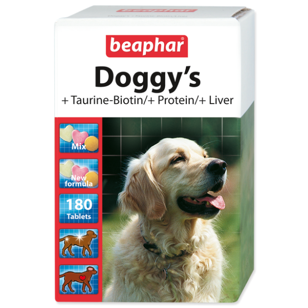 Pochoutka BEAPHAR Doggy`s mix 180tablet