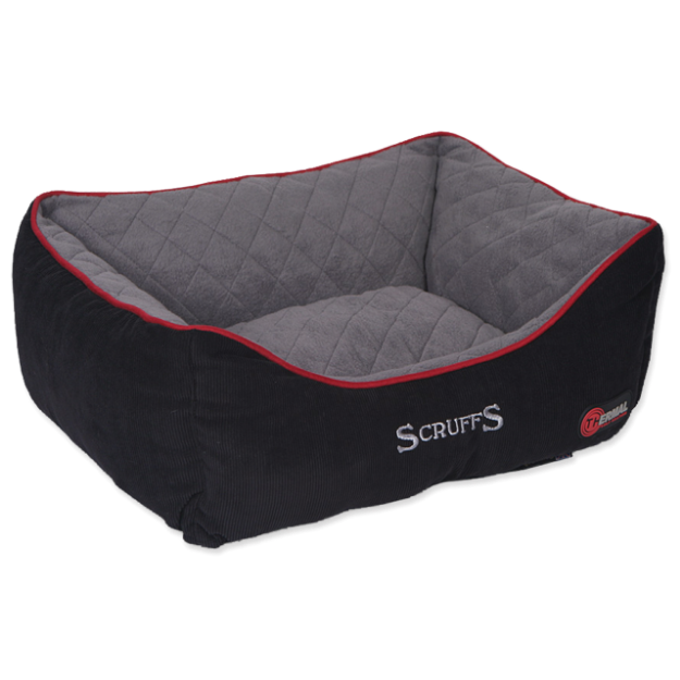 Pelíšek SCRUFFS Thermal Box Bed cerný S 