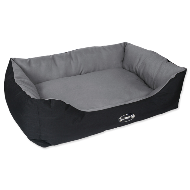 Pelíšek SCRUFFS Expedition Box Bed šedivý XL 