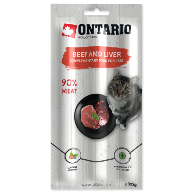 Stick ONTARIO for cats Beef & Liver 15g