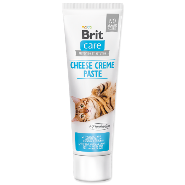 BRIT Care Cat Paste Cheese Creme enriched with Prebiotics 100g