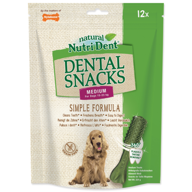 Pochoutka NUTRI DENT Dental Snacks Medium 12ks