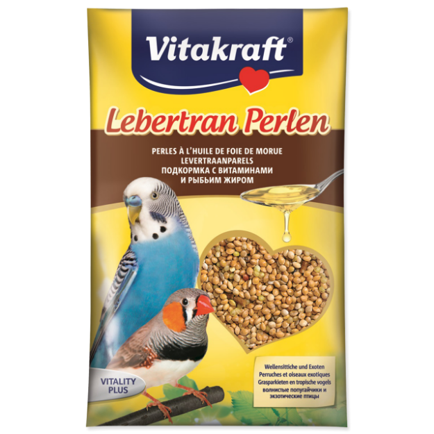 Lebertran Perls VITAKRAFT Sittich 20g