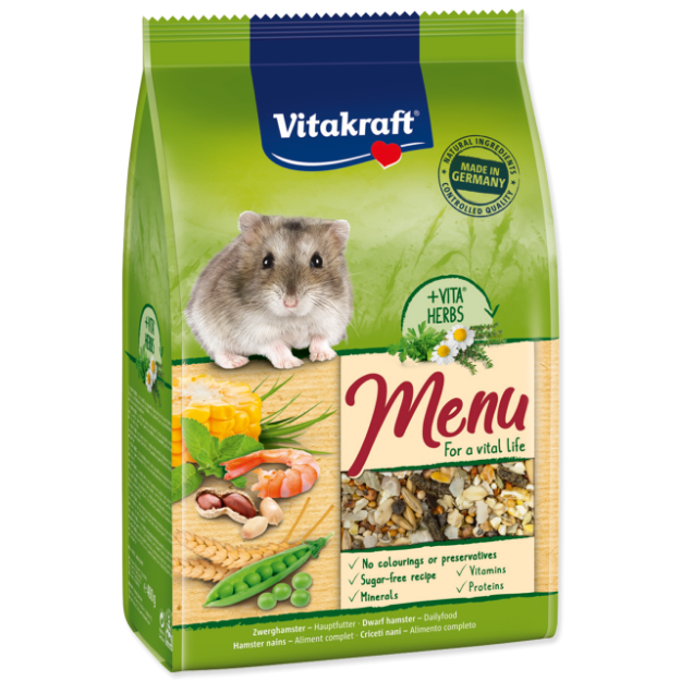 Menu VITAKRAFT Dwarf Hamster 400g