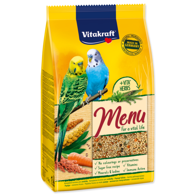 Menu VITAKRAFT Sittich Honey bag 1kg