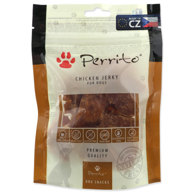 Pochoutka PERRITO Chicken Jerky 100g