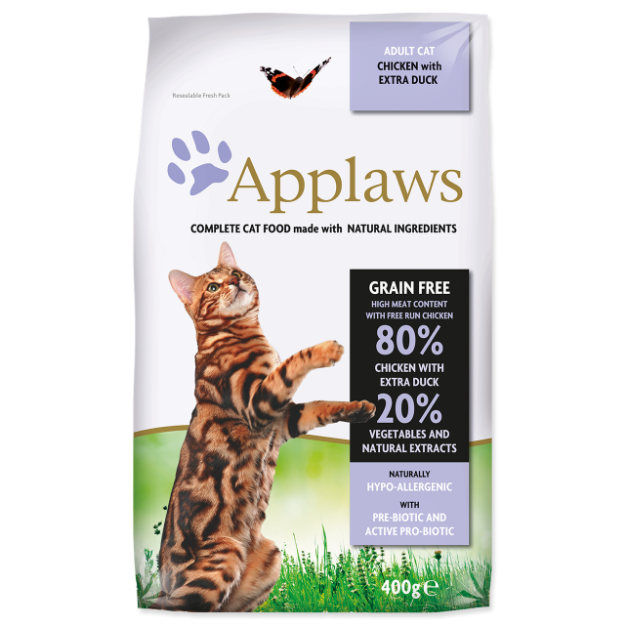 APPLAWS Dry Cat Chicken with Duck 400g