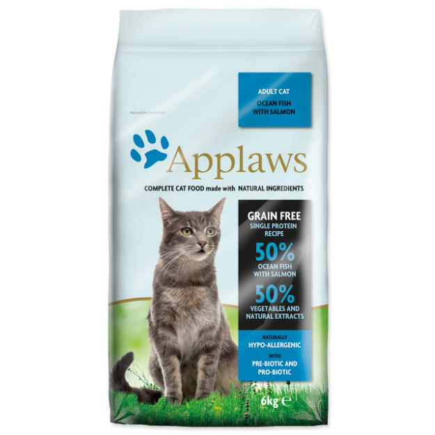 APPLAWS Dry Cat Ocean Fish & Salmon 6kg