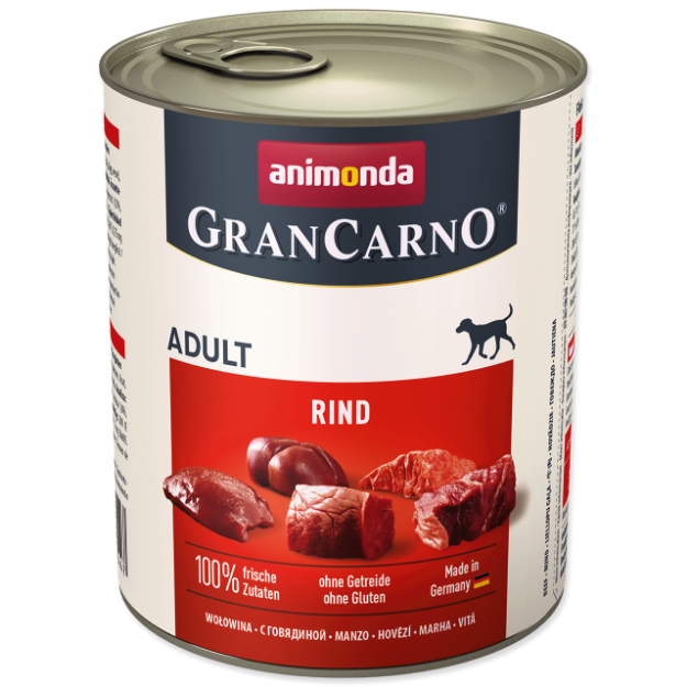 Konzerva ANIMONDA Gran Carno hovezí 800g