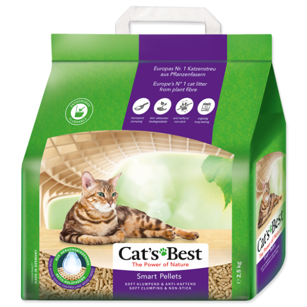 Kockolit JRS Cat`s Best Smart Pellets 2,5 kg 5l