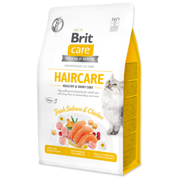 BRIT Care Cat Grain-Free Haircare Healthy & Shiny Coat 0,4kg